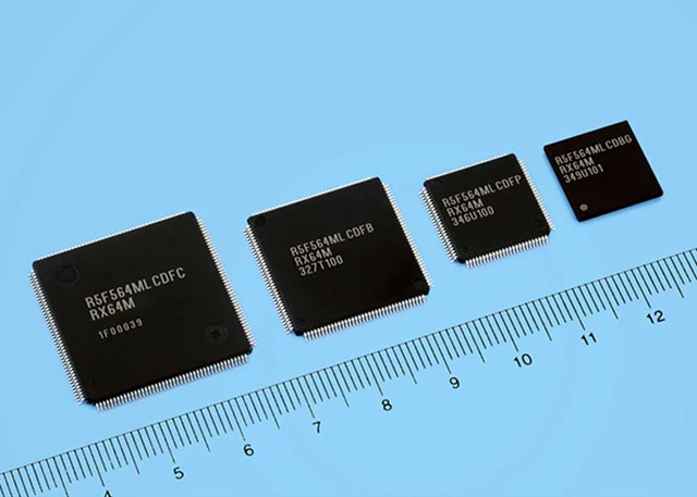 面向物聯網應用！R5F564MLCDBG MCU集成4MB閃存和552KB SRAM